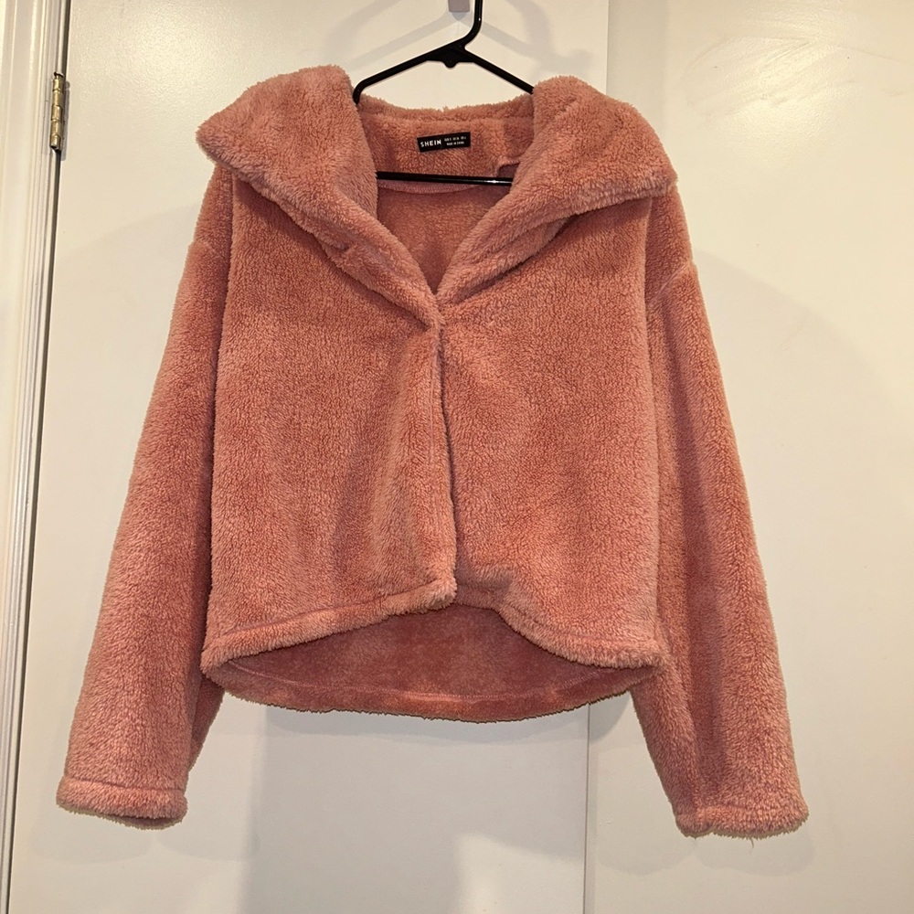 Pink Fuzzy Jacket